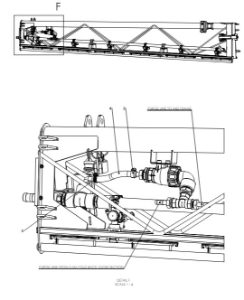 A79175 3M OUTER FRAME FOR 0.5M FOLD BACK SECTION ASSEMBLY 4