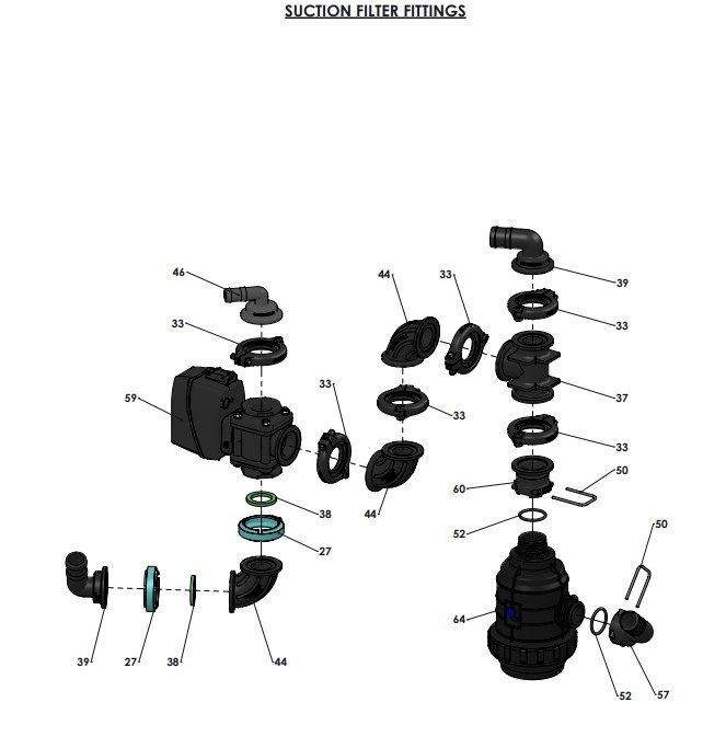 A96345-R01 (c) Piston Diaphragm Pump Assembly