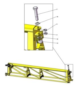 A41344 (c) F-SERIES 2M OUTER FRAME ASSEMBLY