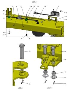 A41300 (f) CENTRE FRAME ASSEMBLY