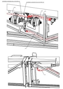 A41136 SECOND FOLD HYDRAULIC BREAK BACK ASSEMBLY 10