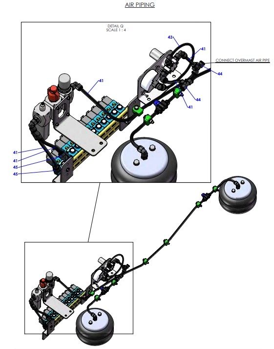 A79380-R01 G-SERIES CENTRE FRAME ASSEMBLY-PROPORTIONAL HYDRAULICS 10