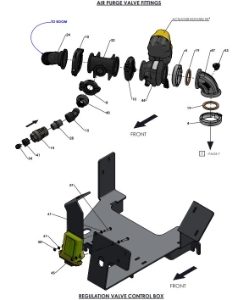 A96336 (j) Electric Plumbing Valve Assembly - Air Purge & Diaphragm Pump