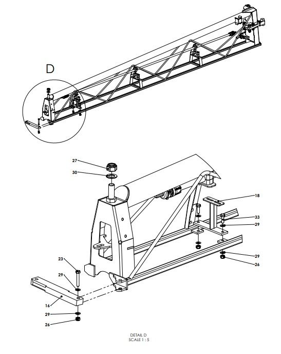 A79709-R02 (c) H-Series 3.5M Outer Frame Assembly