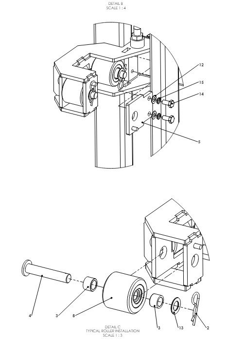 A79041 G-SERIES SLIDING FRAME ASSEMBLY 1 