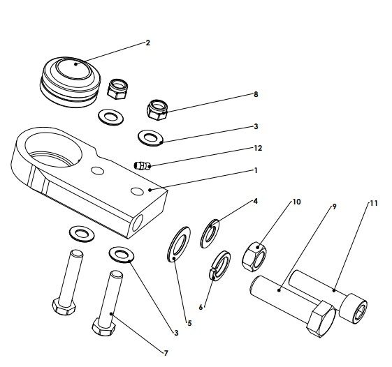 A79056 2ND FOLD BRG ASSY RHS