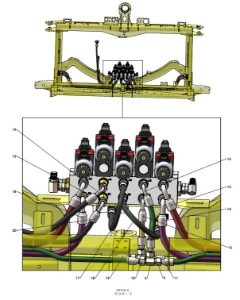 A41334 (c) CENTRE FRAME HYDRAULICS - TWIN FOLD