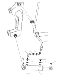 A79034 G-SERIES CENTRE FRAME ASSEMBLY-NON PROPORTIONAL HYDRAULICS 21