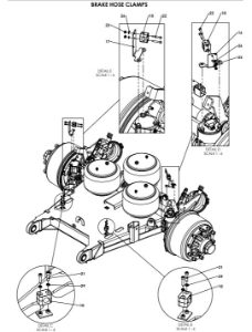 A96239-R01 TRAILING ARM ASSEMBLY - BPW AXLE 2 