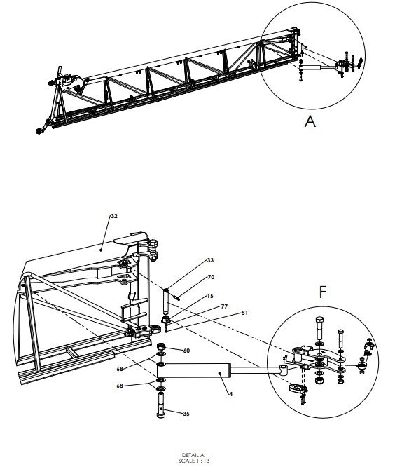 A79810 (a) H-Series 6M Inner Frame Assembly