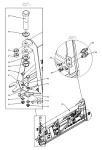 A41152 1M DETACHABLE OUTER FRAME ASSEMBLY 1