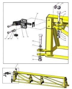 A41344 (a) F-SERIES 2M OUTER FRAME ASSEMBLY