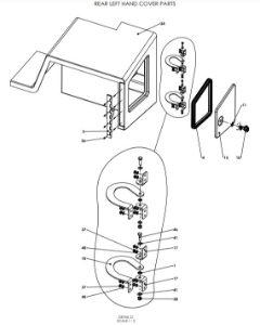 A96162 (d) Front Covers Assy - Manual Valve Control