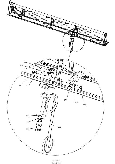 A41153 3M DETACHABLE OUTER FRAME ASSEMBLY 4