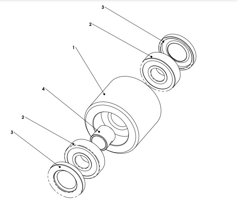 A41022 ROLLER ASSY