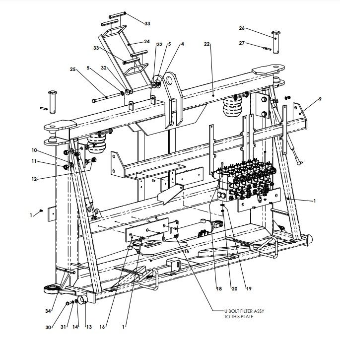 A79001 (a) Centre Frame Parts