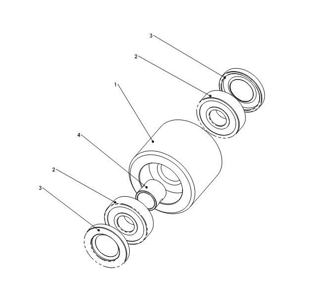 A41022 ROLLER ASSY