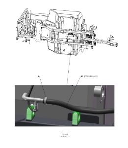 A96292 - Hose Layout - Electronic Valve Control