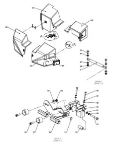 A96161 FRONT COVERS ASSY - ELECTRIC VALVE CONTROL