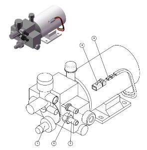 A83022 DIAPHRAGM PUMP ASSY