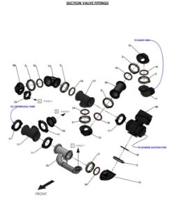 A96336 (a) Electric Plumbing Valve Assembly - Air Purge & Diaphragm Pump