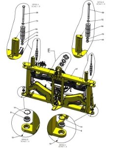 A79380-R01 G-SERIES CENTRE FRAME ASSEMBLY-PROPORTIONAL HYDRAULICS 1 