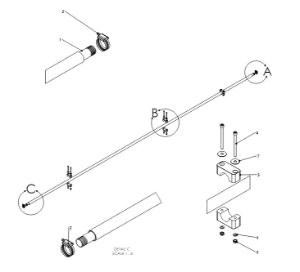 A79496 MID FEED TUBE ASSY 3