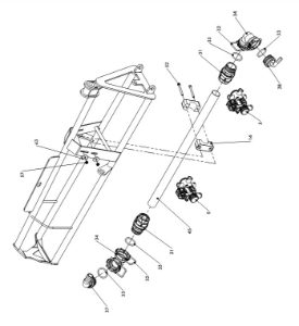 A41113 F-SERIES 2M FOLD OVER TIP ASSEMBLY 3