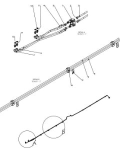 A41232 3 RD FOLD HOSE ASSY BOOMS