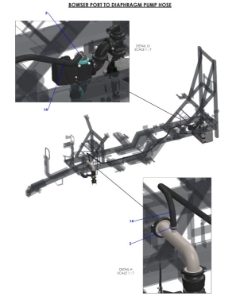 A96363-R01 (g) Hose Layout - Eplumbing With Diaphragm Pump