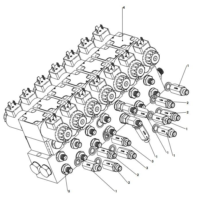 A79008 CENTRE FRAMES HYDRAULICS 