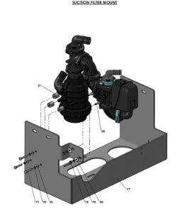 A96345-R01 (d) Piston Diaphragm Pump Assembly