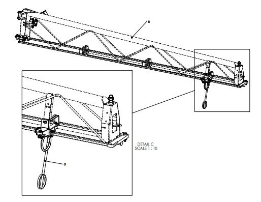 A79232 G-SERIES 3.5M OUTER FRAME ASSEMBLY 2 