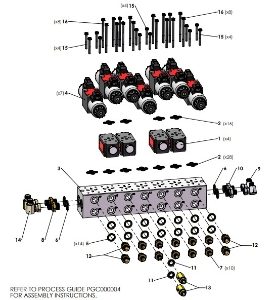 7 Station Manifold Assembly