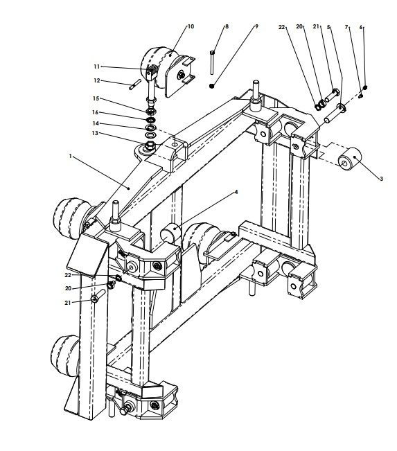 A79003-R01 (a) Slide Frame Parts