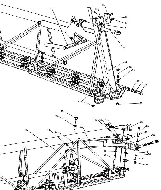 A79051 (a) INNER FRAME PARTS 