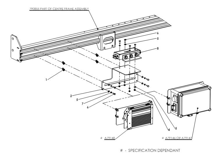 A79145 NORAC UC7 BOOM CONTROL ASSEMBLY