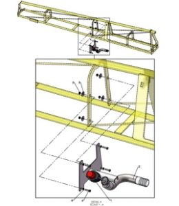 A79294 FLOOD JET ASSEMBLY - NS TIP FRAME