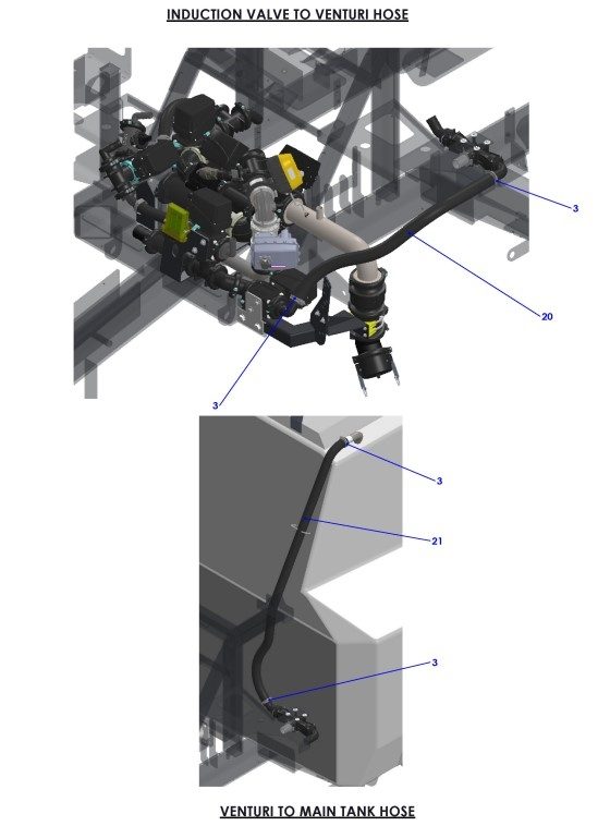 A96363-R01 (a) Hose Layout - Eplumbing With Diaphragm Pump