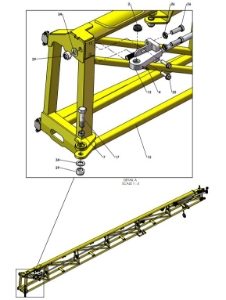 A41341 (a) - F Series Mid Frame Assembly