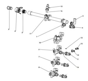 JET CONFIGURATIONS 1 IN 1 SPRAY BOOM OPTIONS 