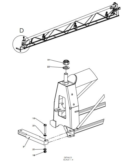 A79703-R02 (c) H-Series 4.5M Outer Frame Assembly