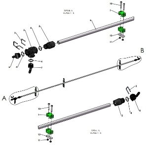 A41364 PURGE TUBE ASSEMBLY - INNER FRAME