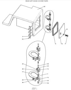 A96374 (d) Front Covers Assy - Manual Valve Control