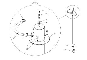 A96106 - Sight Guage Assy - 4000L Sentry 2, F-Series Boom