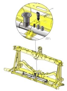 A41395 (b) AGLEADER SWATH &amp; RATE CONTROL MODULE ASSEMBLY