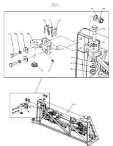 A41151 1M FIXED OUTER FRAME ASSEMBLY 1