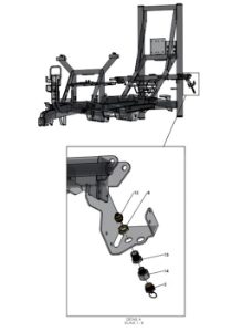 A96346 (b) Primary Air Tank Assembly - No Air Purge/CTI/ASO