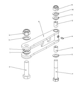 A41033 FOLD ARM ASSY